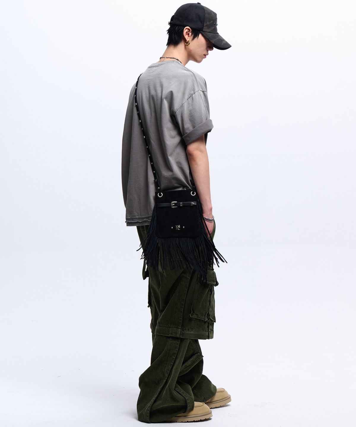 알에스에스씨(RSSC) WESTERN MINI CROSS BAG - BLACK