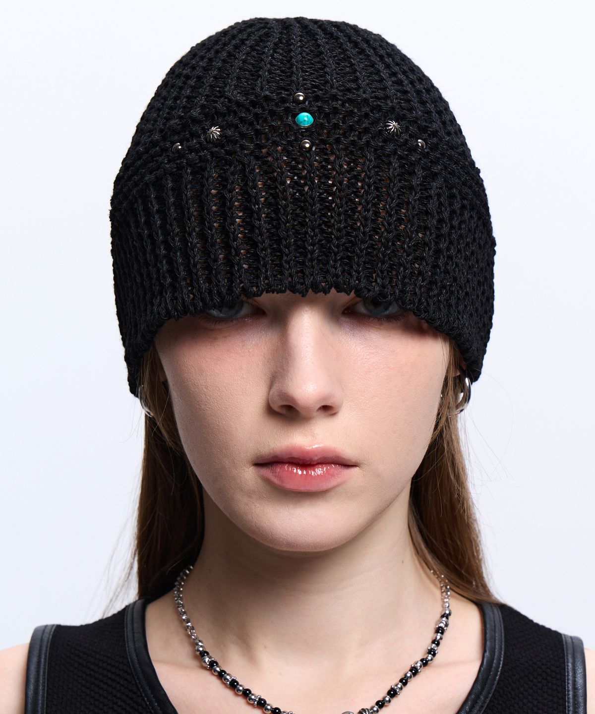 알에스에스씨(RSSC) CROSS RIVET BEANIE - BLACK