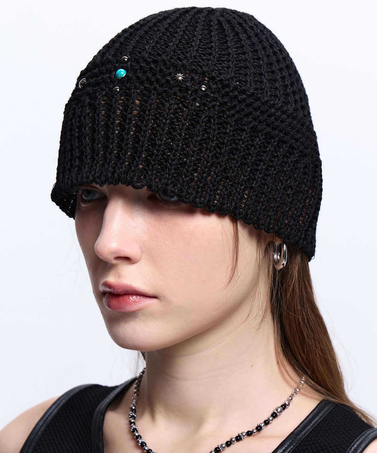 알에스에스씨(RSSC) CROSS RIVET BEANIE - BLACK