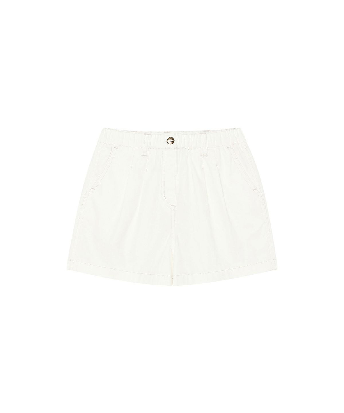 리 키즈(LEE KIDS) 3부 데님 숏츠 화이트 LK2602IS71WH