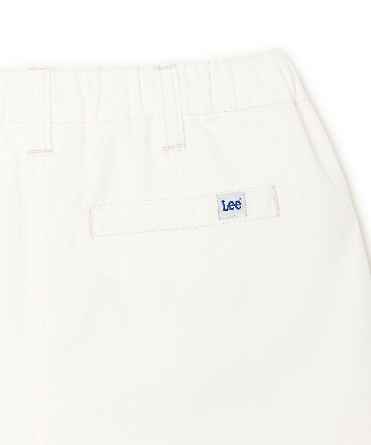 리 키즈(LEE KIDS) 3부 데님 숏츠 화이트 LK2602IS71WH
