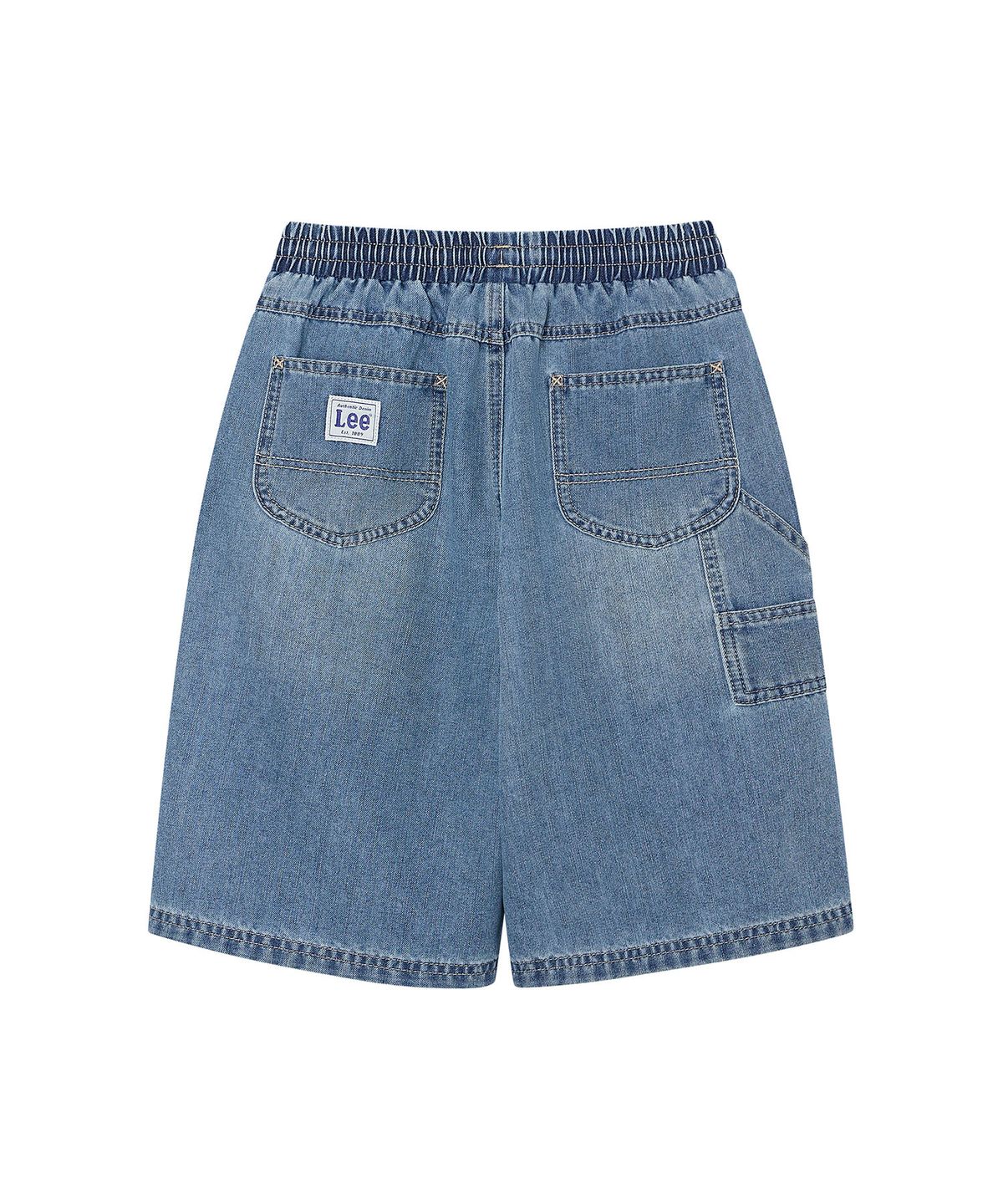 리 키즈(LEE KIDS) 버뮤다 이지 하프 데님 인디고 LK2602IS51IN