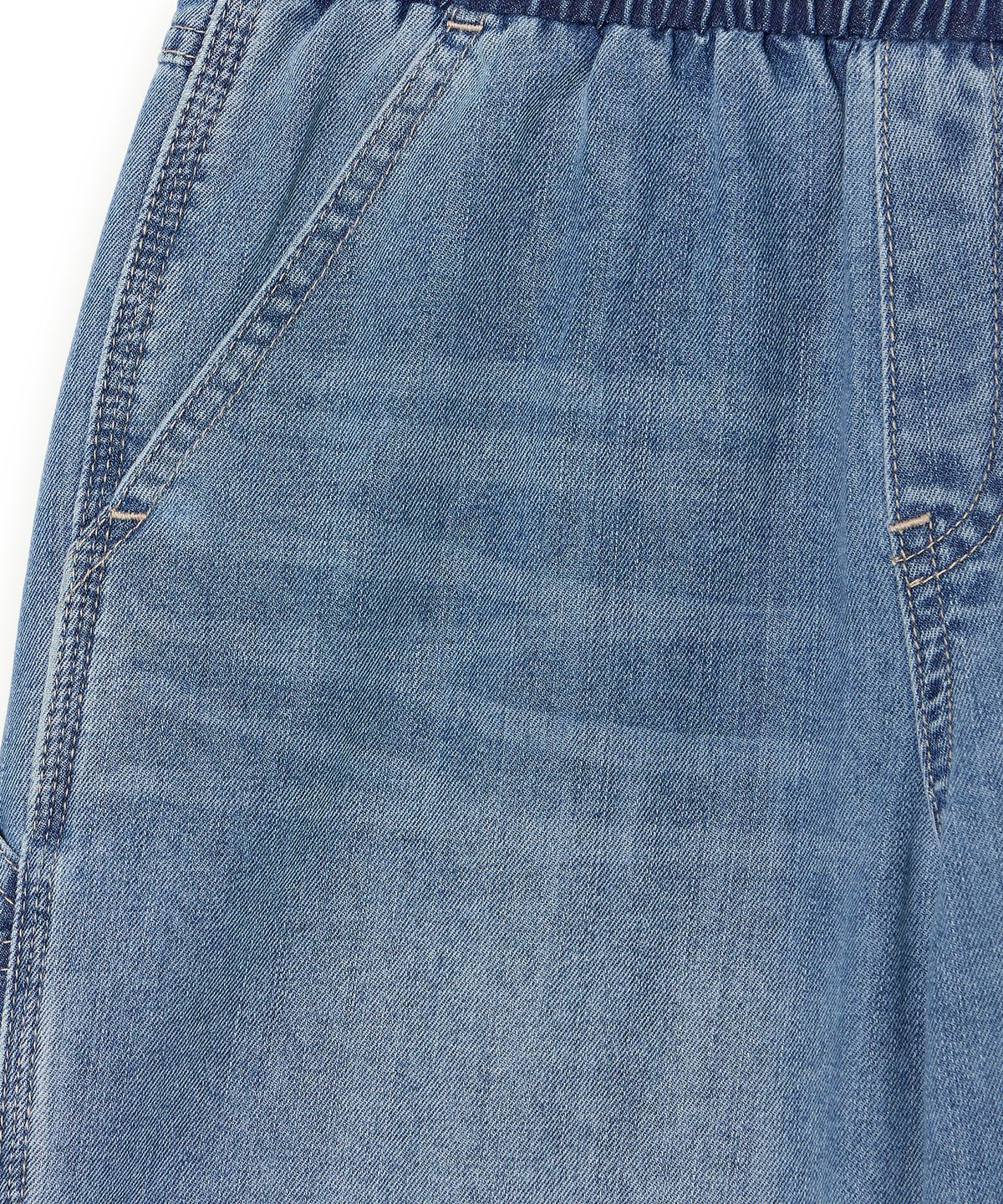 리 키즈(LEE KIDS) 버뮤다 이지 하프 데님 인디고 LK2602IS51IN