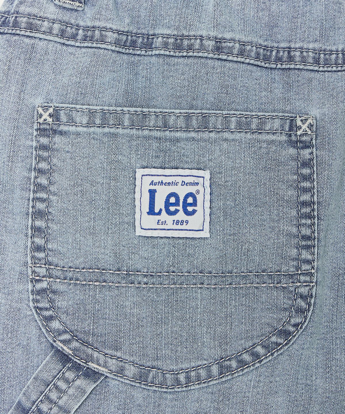 리 키즈(LEE KIDS) 카우보이 더블니 데님 5부 팬츠 인디고라이트 LK2602IS20IL