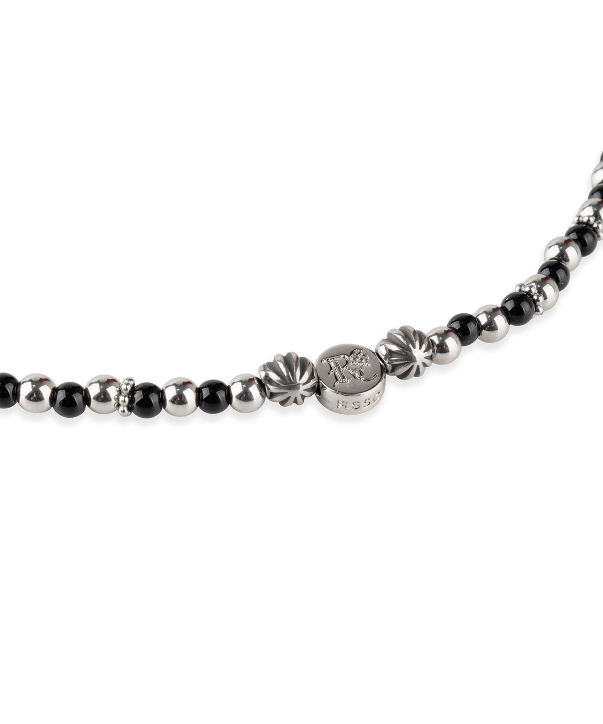 알에스에스씨(RSSC) WESTERN BEADS CHAIN NECKLACE - BLACK