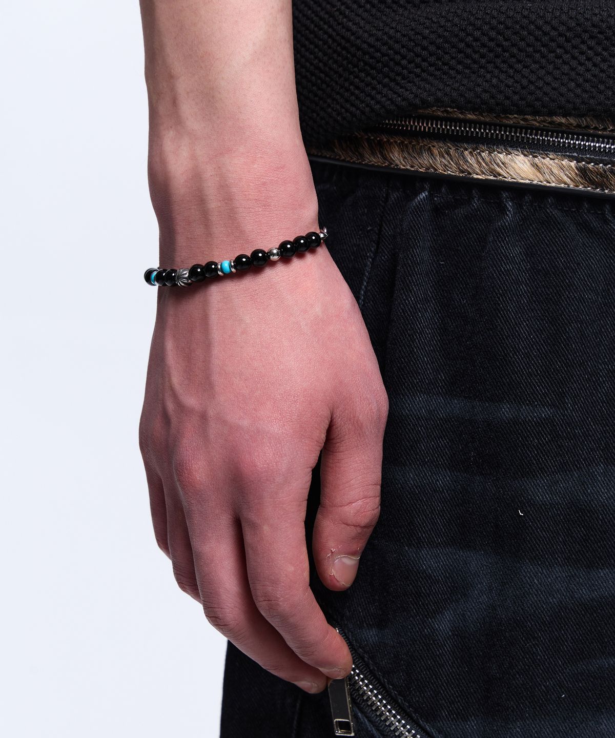 알에스에스씨(RSSC) DESERT BEADS BRACELET - BLACK