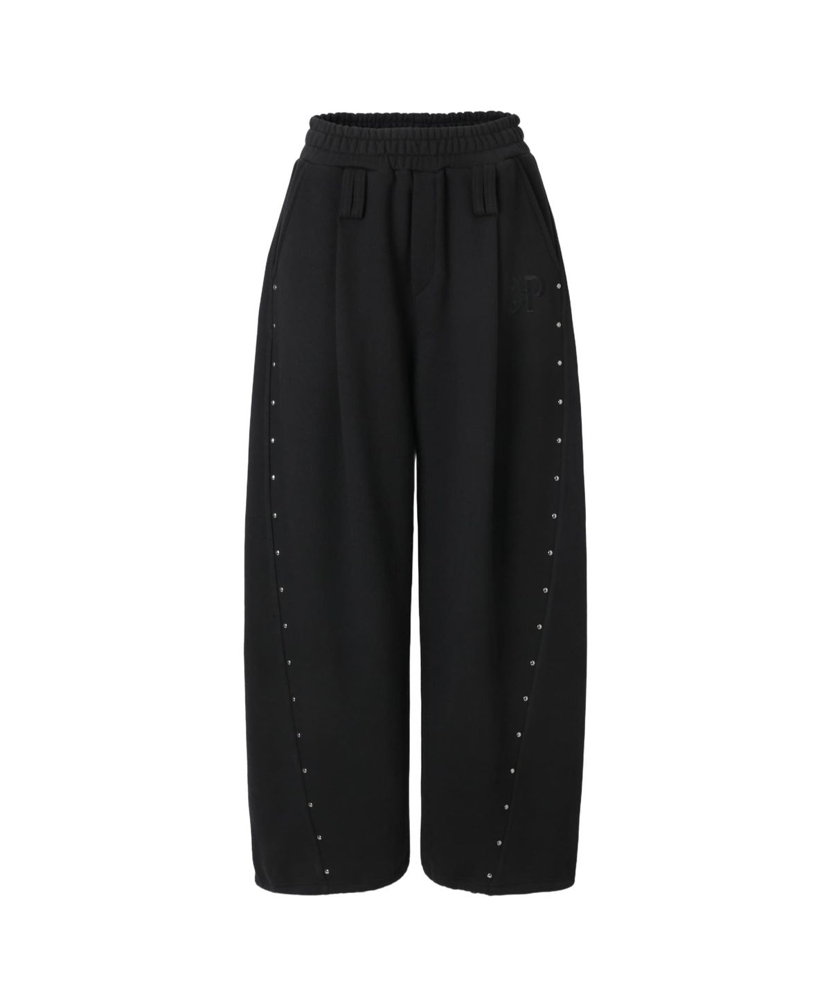 카키포인트(KHAKIPOINT) Steel Stud Sweat Pants (black)