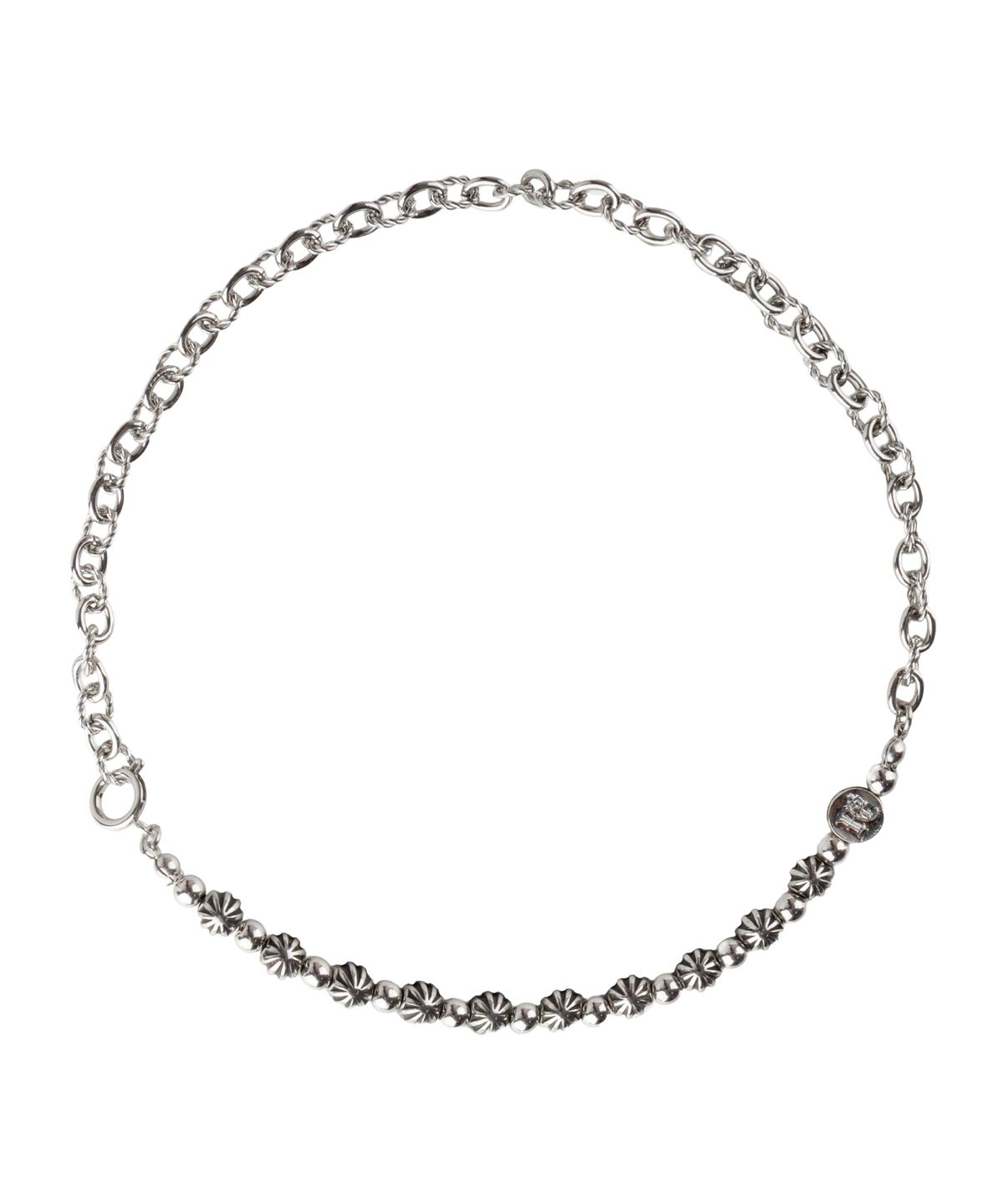 알에스에스씨(RSSC) CONCHO BEADS BRACELET - SURGICAL STEEL