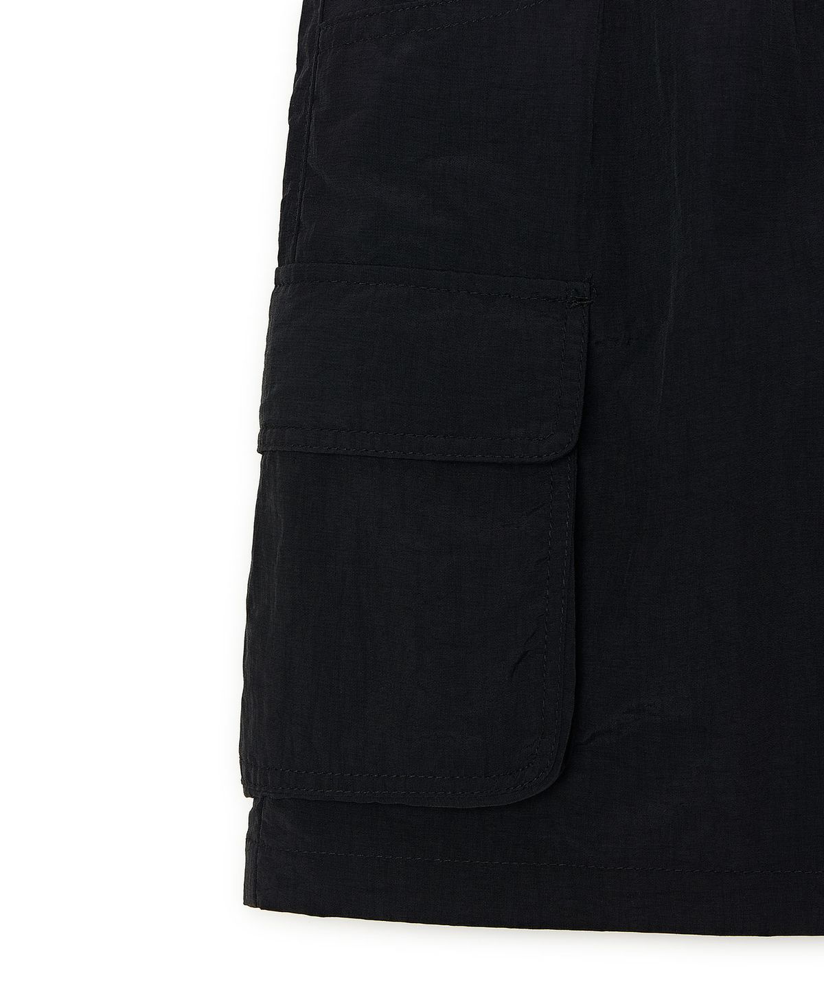 리 키즈(LEE KIDS) 카고 우븐 스커트 블랙 LK2602SR73BK