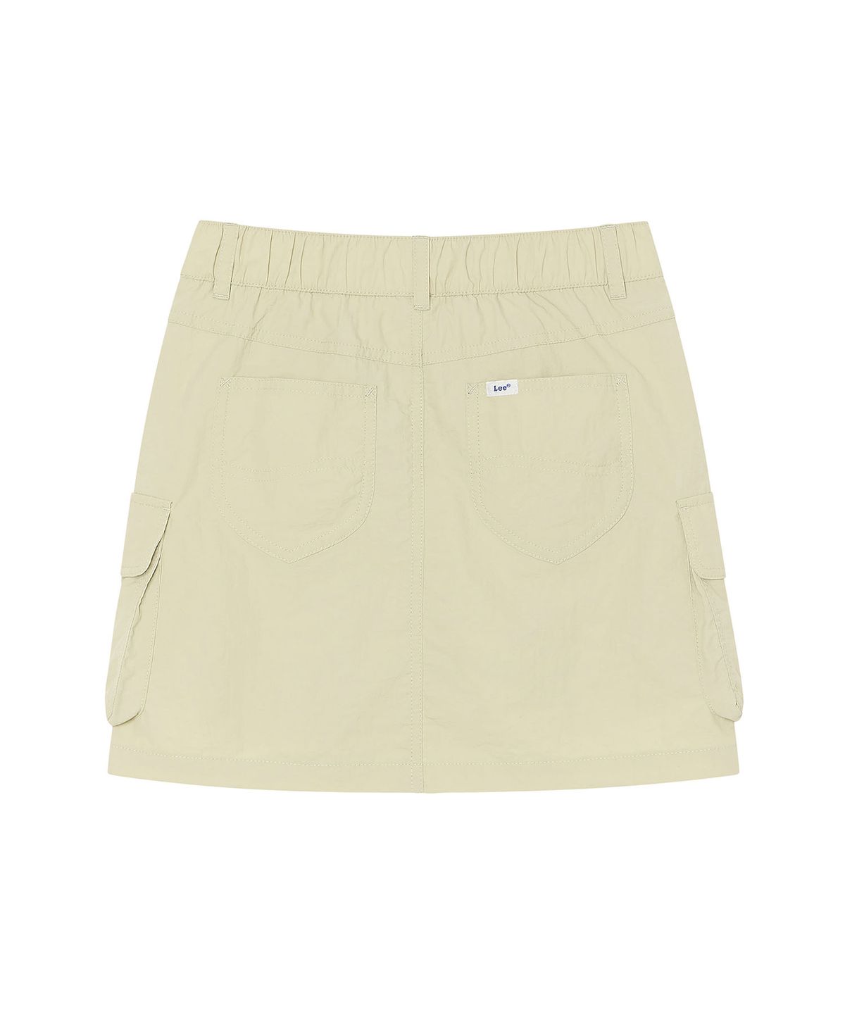 리 키즈(LEE KIDS) 카고 우븐 스커트 카키 LK2602SR73KH