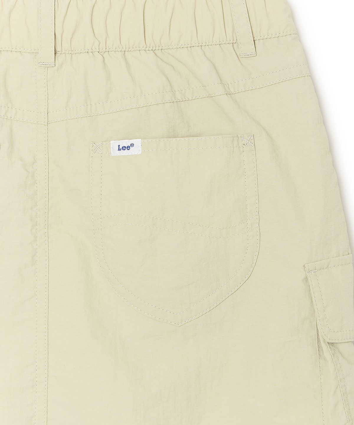 리 키즈(LEE KIDS) 카고 우븐 스커트 카키 LK2602SR73KH