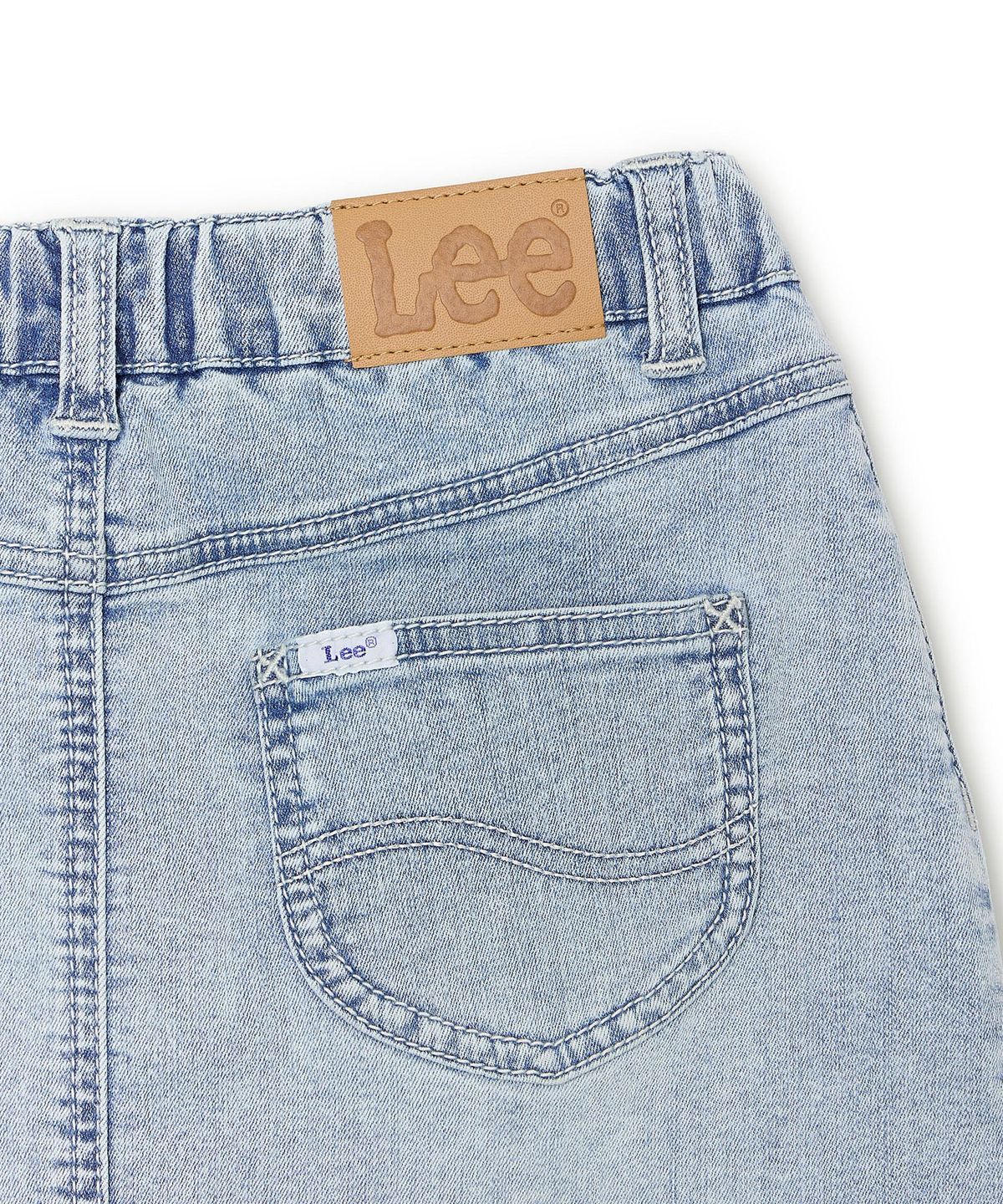 리 키즈(LEE KIDS) 데님 스커트 인디고라이트 LK2602SR71IL