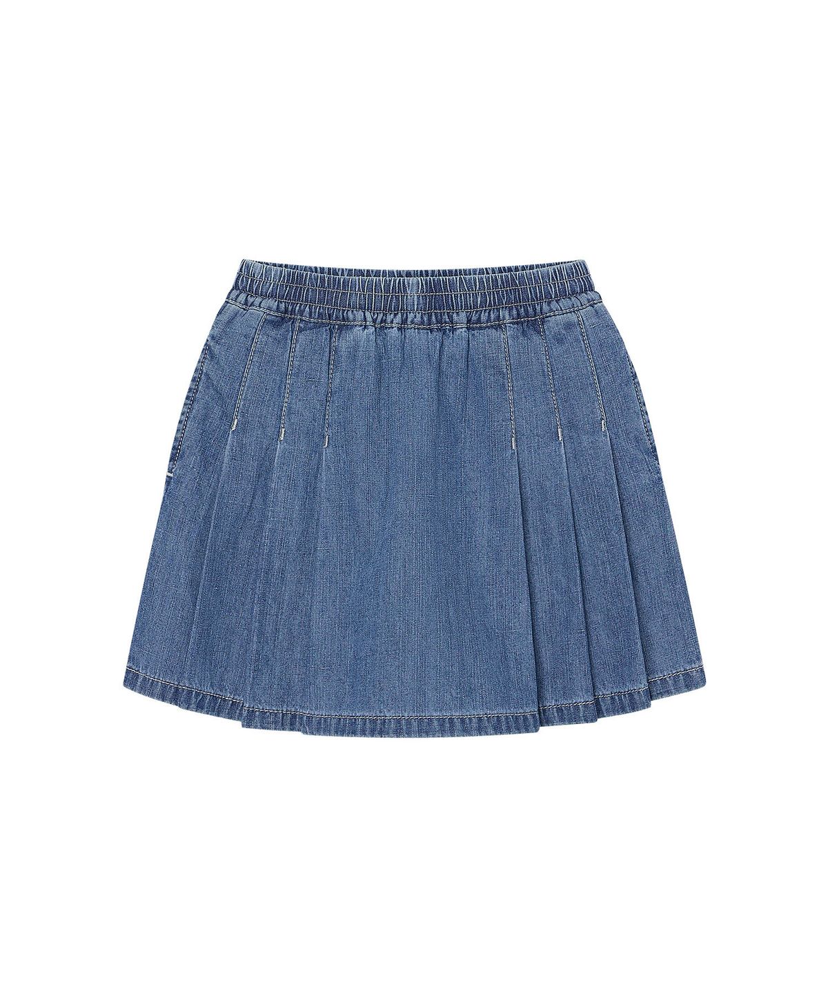 리 키즈(LEE KIDS) 린넨 데님 스커트팬츠 인디고 LK2602SR70IN