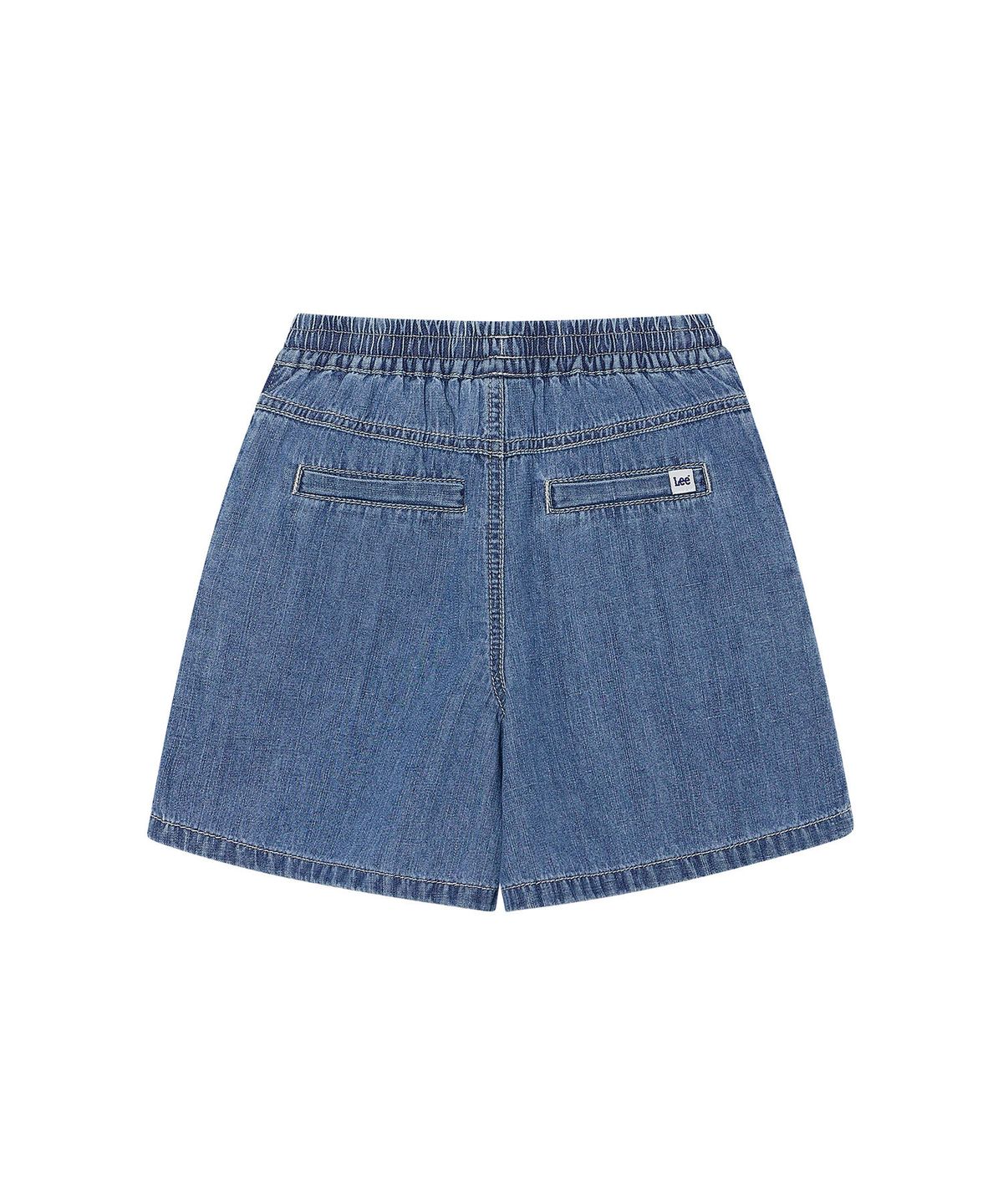 리 키즈(LEE KIDS) 린넨 데님 스커트팬츠 인디고 LK2602SR70IN