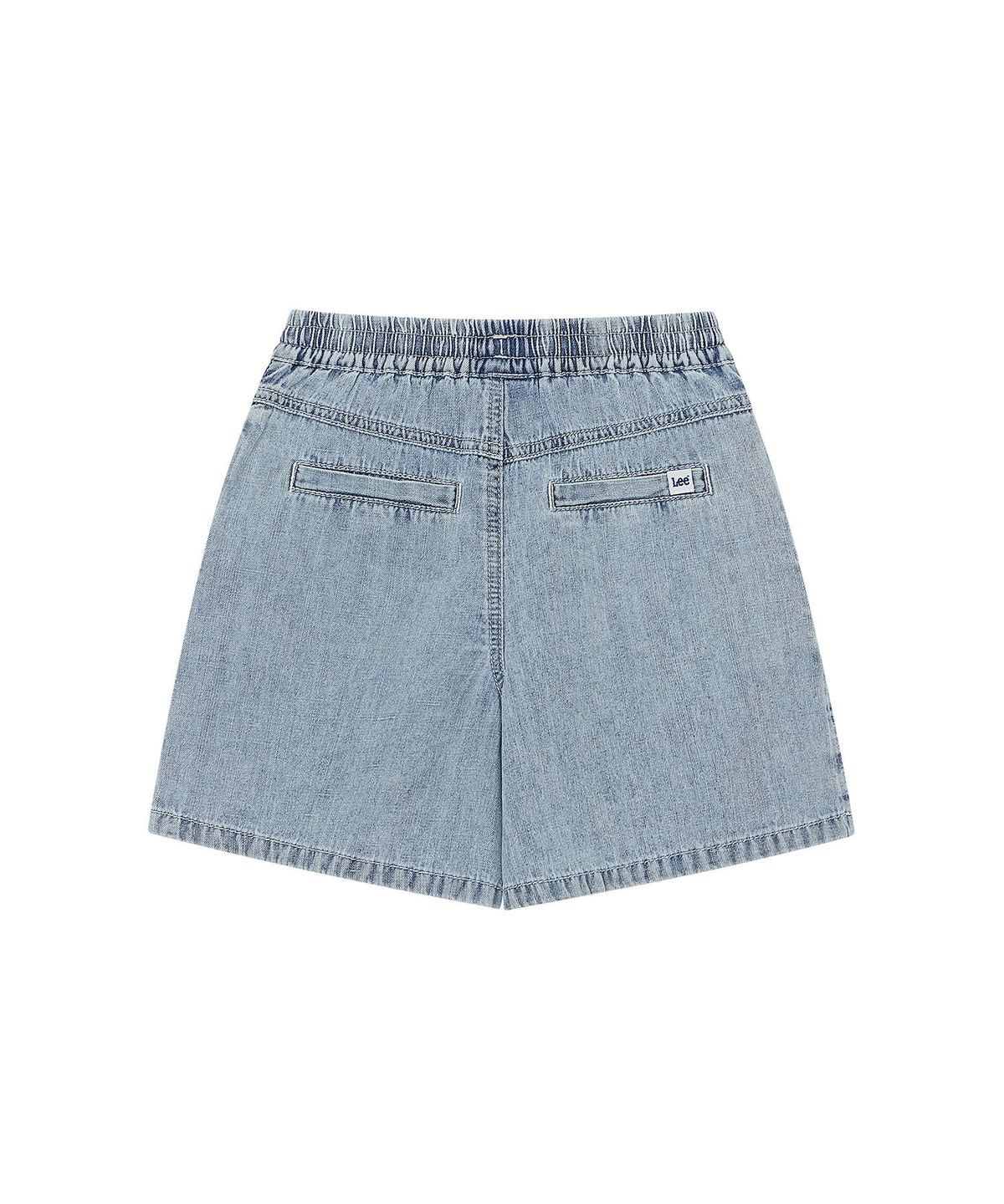 리 키즈(LEE KIDS) 린넨 데님 스커트팬츠 인디고라이트 LK2602SR70IL