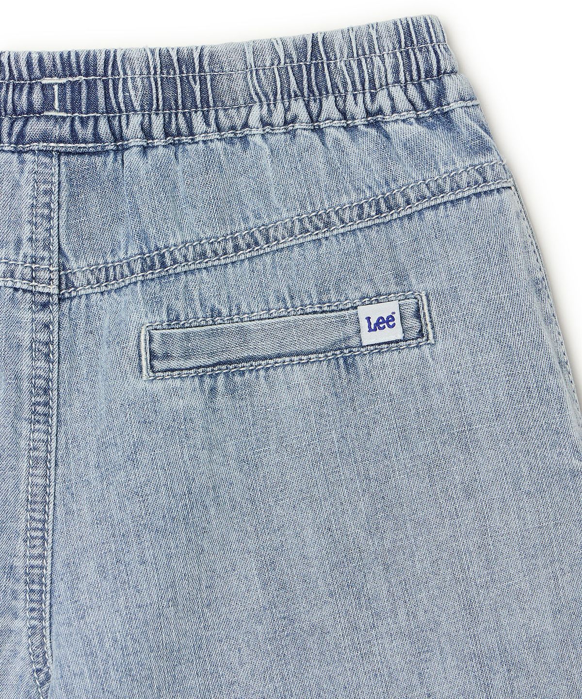 리 키즈(LEE KIDS) 린넨 데님 스커트팬츠 인디고라이트 LK2602SR70IL