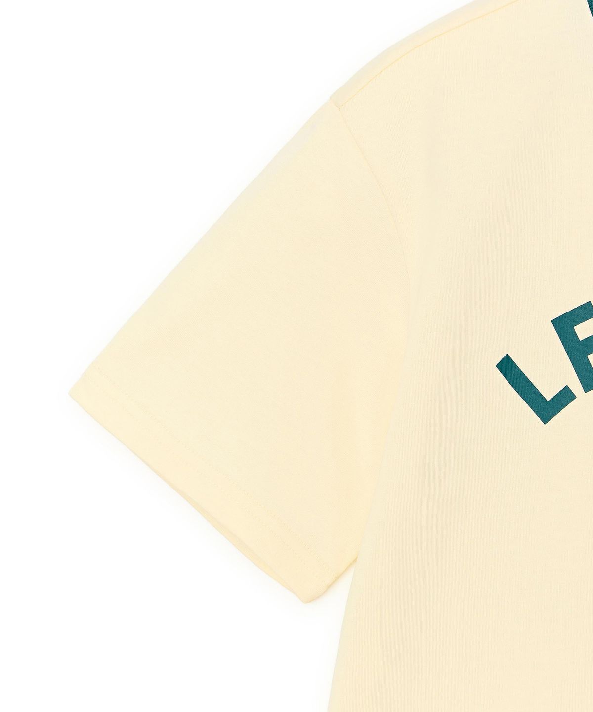 리 키즈(LEE KIDS) 아치로고 셋업 라이트옐로우 LK2602SU53LY