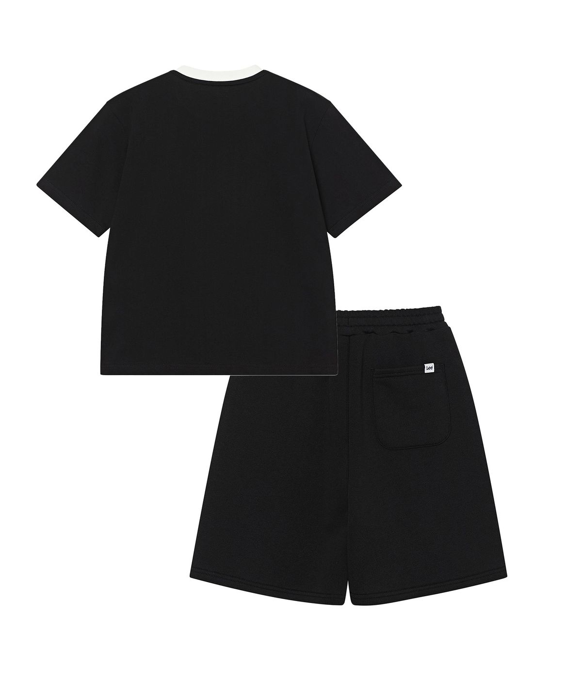 리 키즈(LEE KIDS) 아치로고 셋업 블랙 LK2602SU53BK