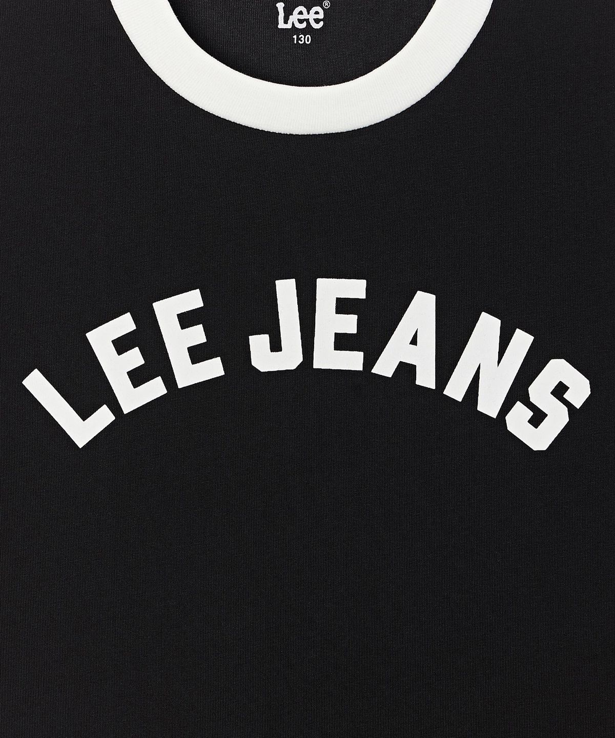 리 키즈(LEE KIDS) 아치로고 셋업 블랙 LK2602SU53BK
