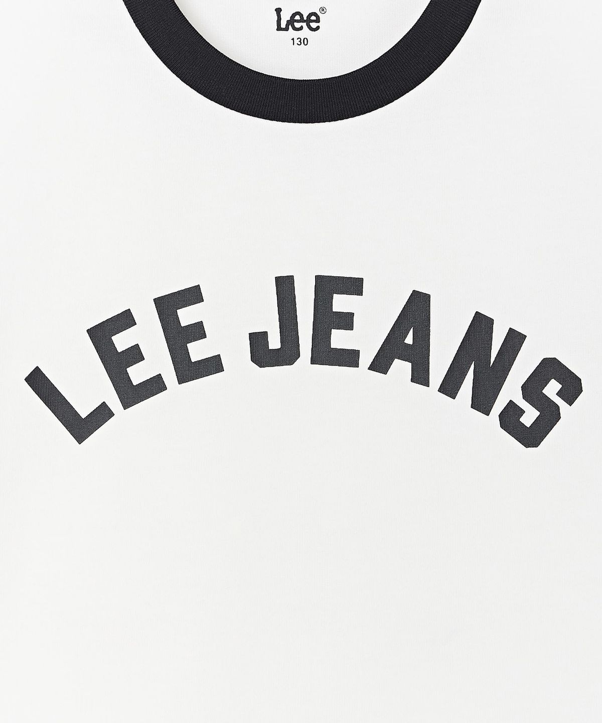 리 키즈(LEE KIDS) 아치로고 셋업 화이트 LK2602SU53WH