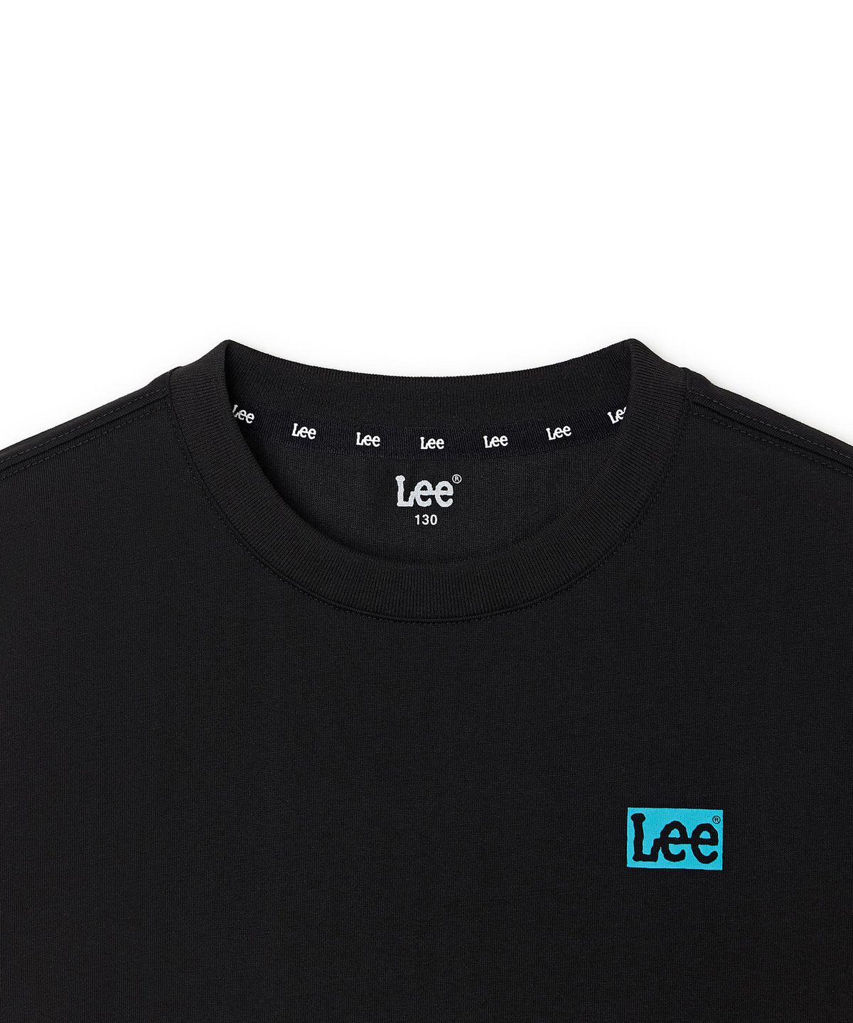 리 키즈(LEE KIDS) 스몰로고 셋업 블랙 LK2602SU52BK