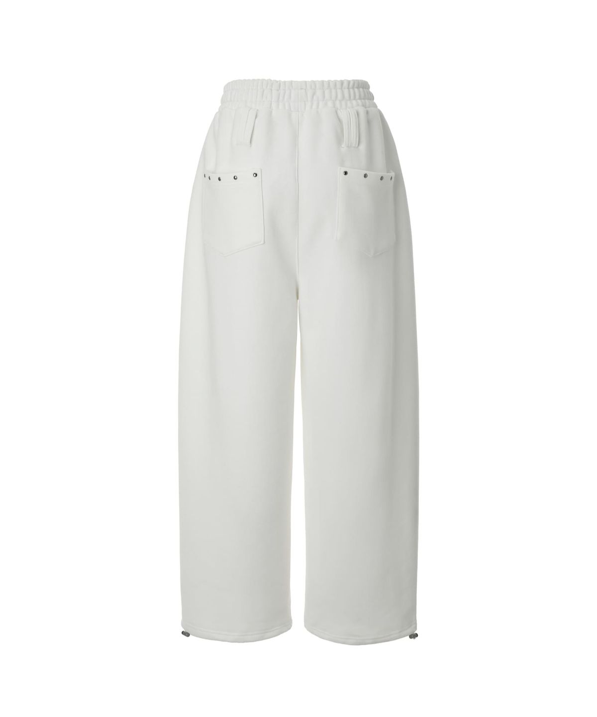 카키포인트(KHAKIPOINT) Steel Stud Sweat Pants (white)