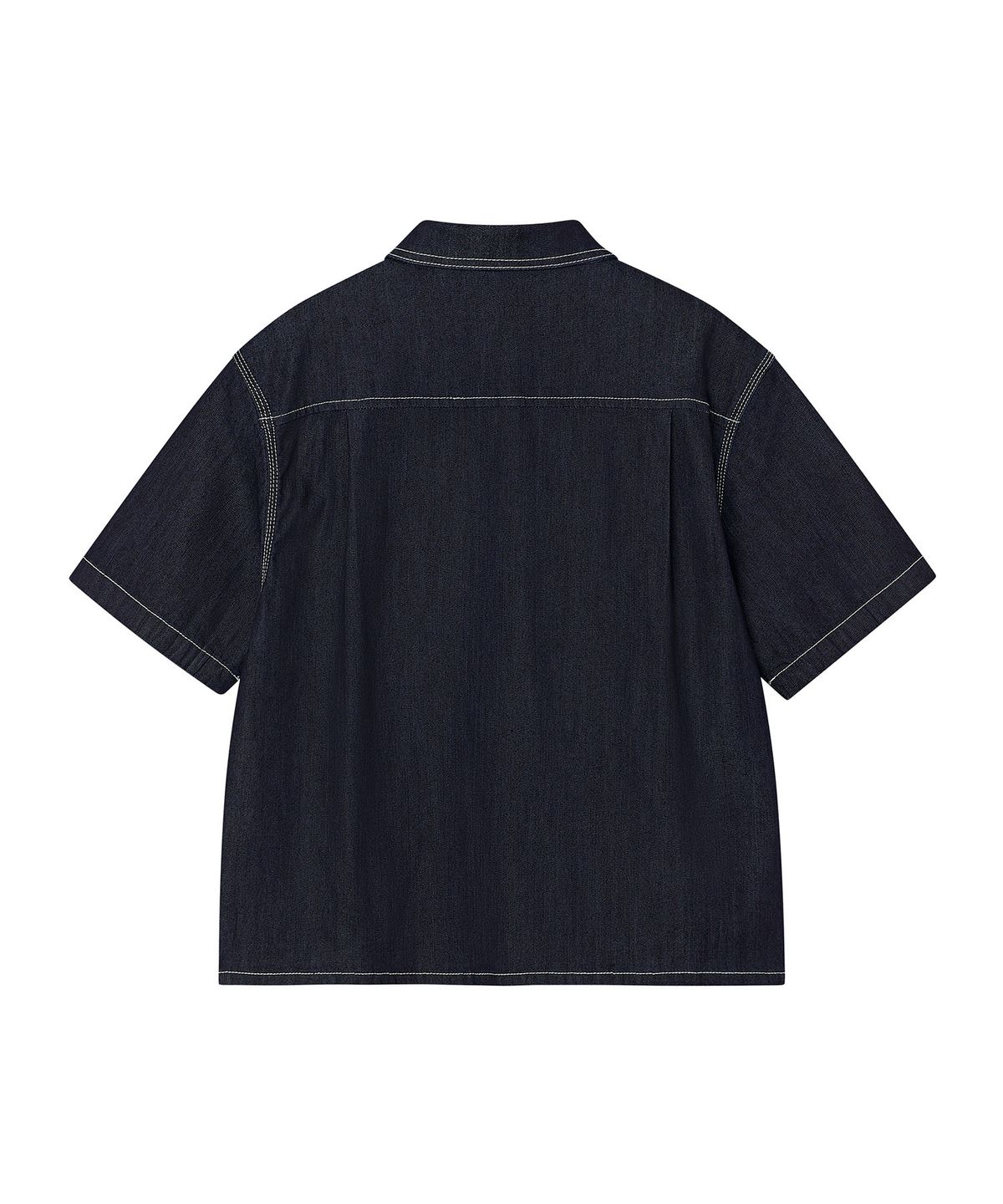 리 키즈(LEE KIDS) 데님 반팔 셔켓 인디고로우 LK2602SS01IR