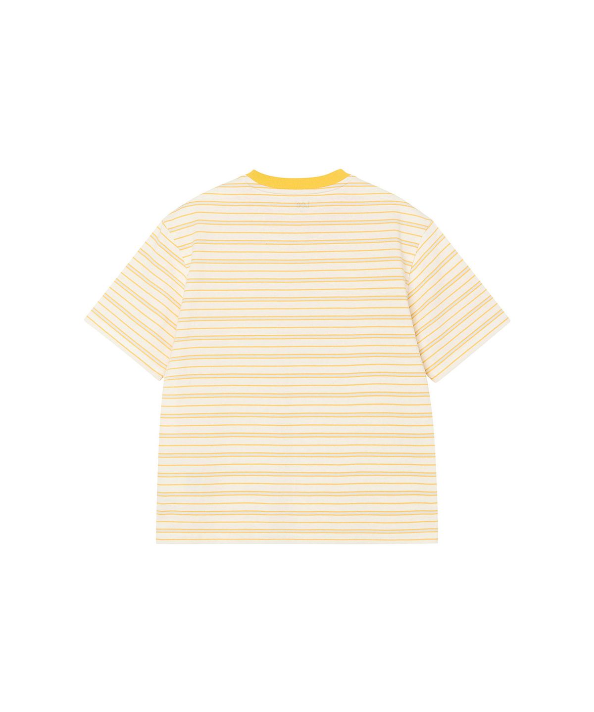 리 키즈(LEE KIDS) 시그니처 멀티 스트라이프 티셔츠 옐로우 LK2602ST82YL