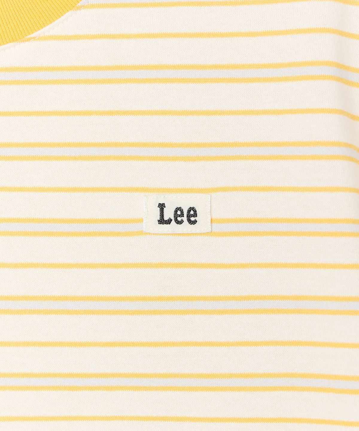 리 키즈(LEE KIDS) 시그니처 멀티 스트라이프 티셔츠 옐로우 LK2602ST82YL