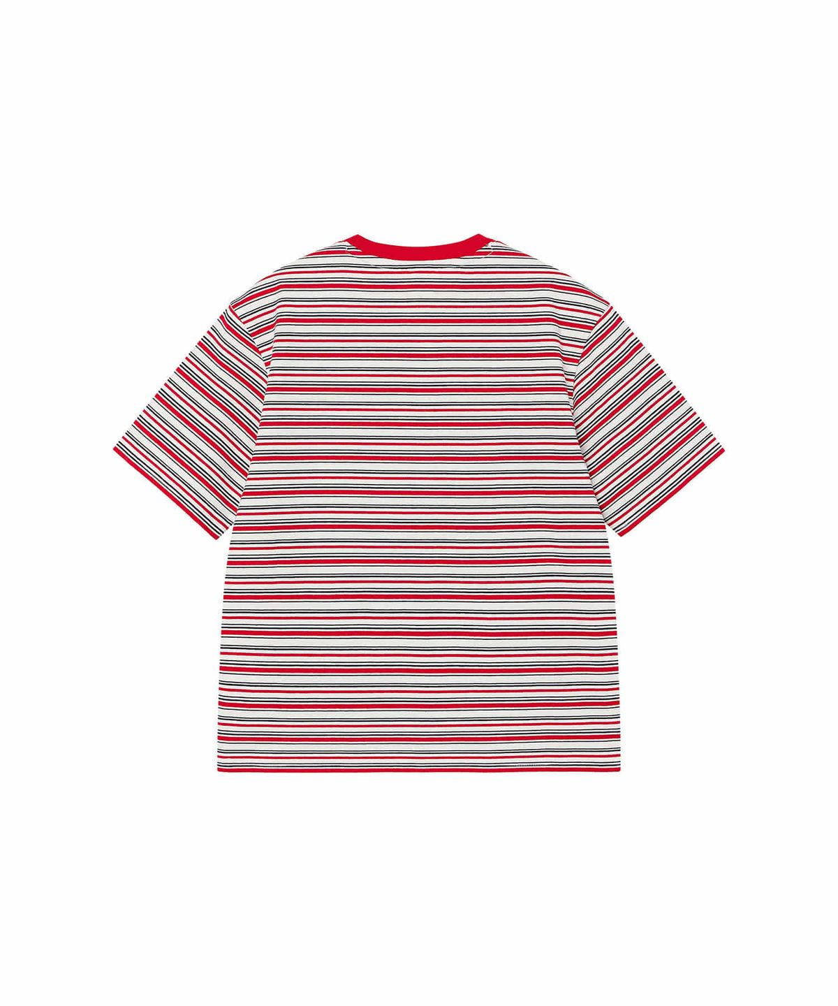 리 키즈(LEE KIDS) 멀티 스트라이프 티셔츠 레드 LK2602ST81RD