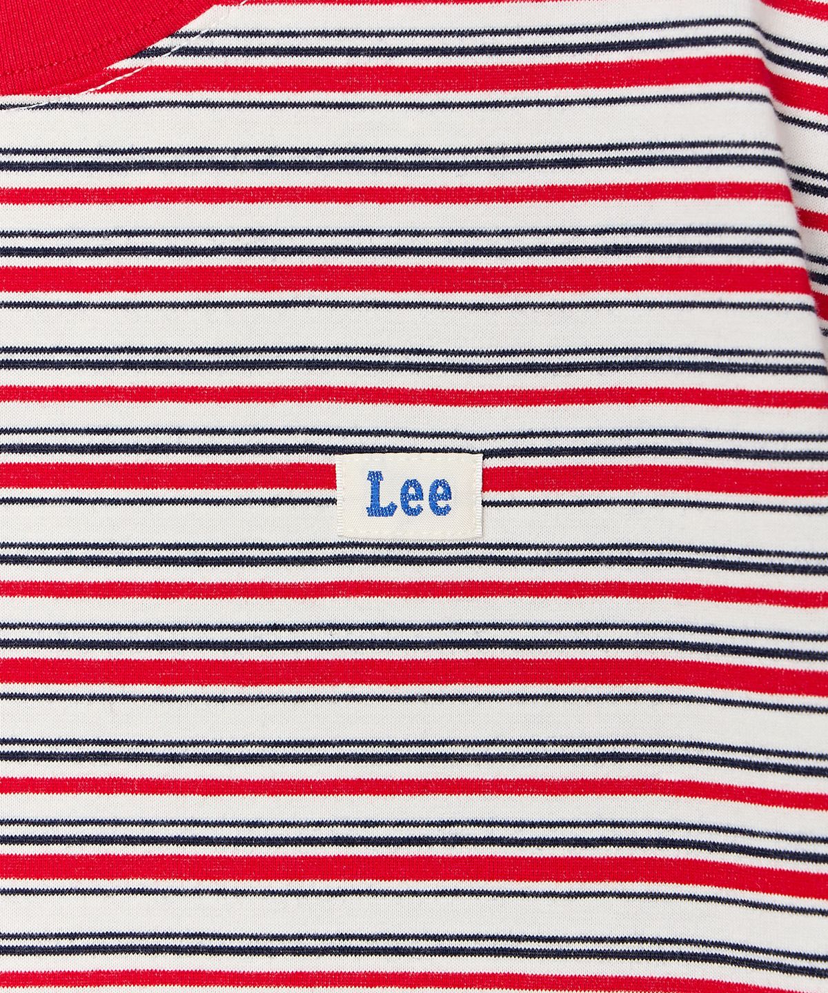 리 키즈(LEE KIDS) 멀티 스트라이프 티셔츠 레드 LK2602ST81RD