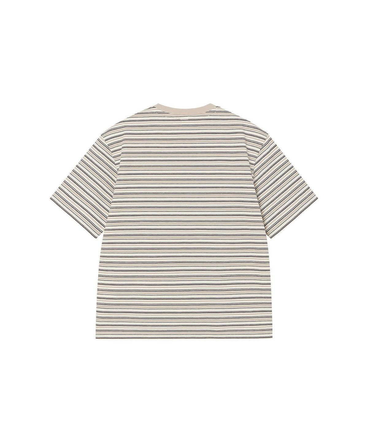 리 키즈(LEE KIDS) 멀티 스트라이프 티셔츠 베이지 LK2602ST81BE