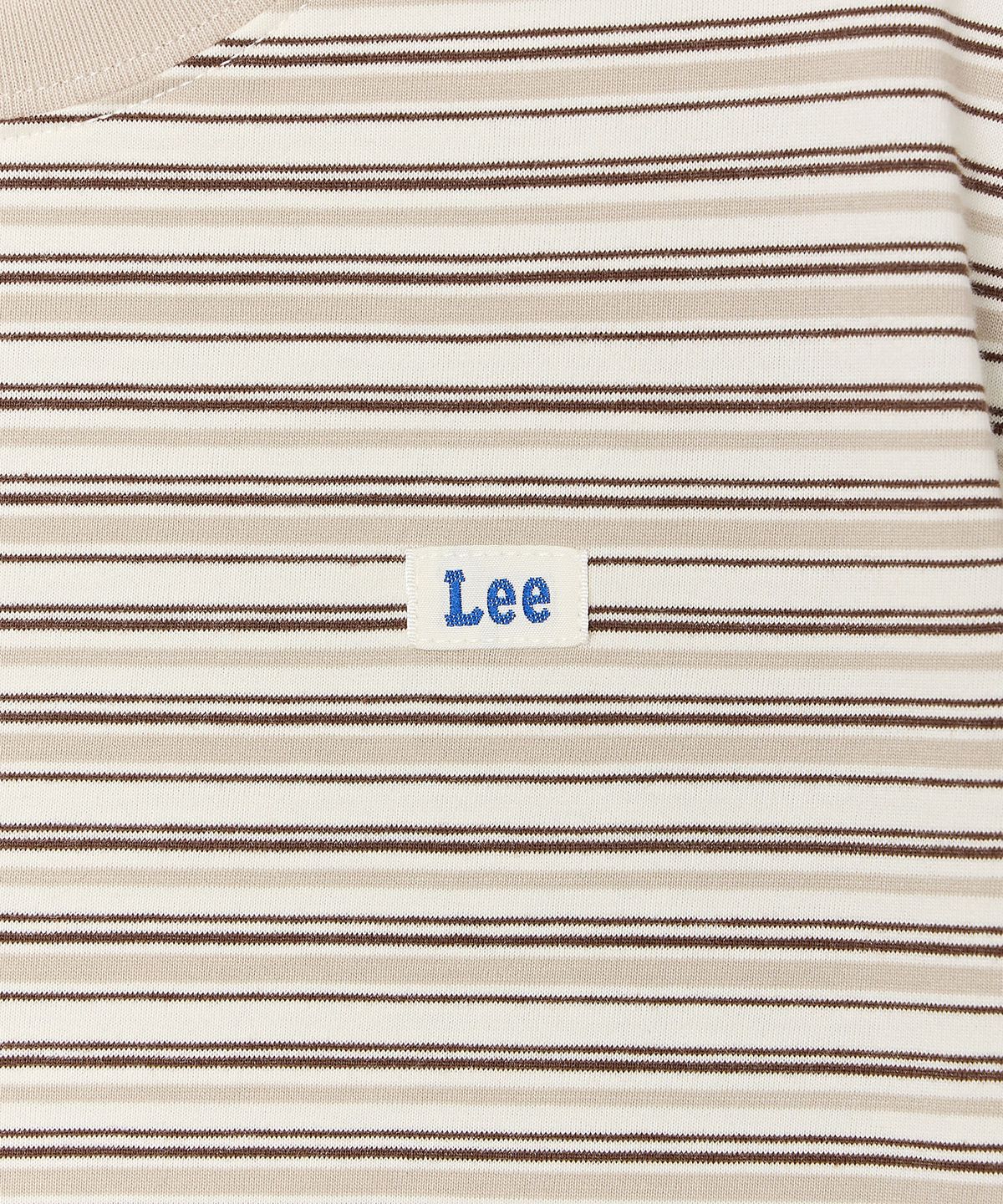 리 키즈(LEE KIDS) 멀티 스트라이프 티셔츠 베이지 LK2602ST81BE