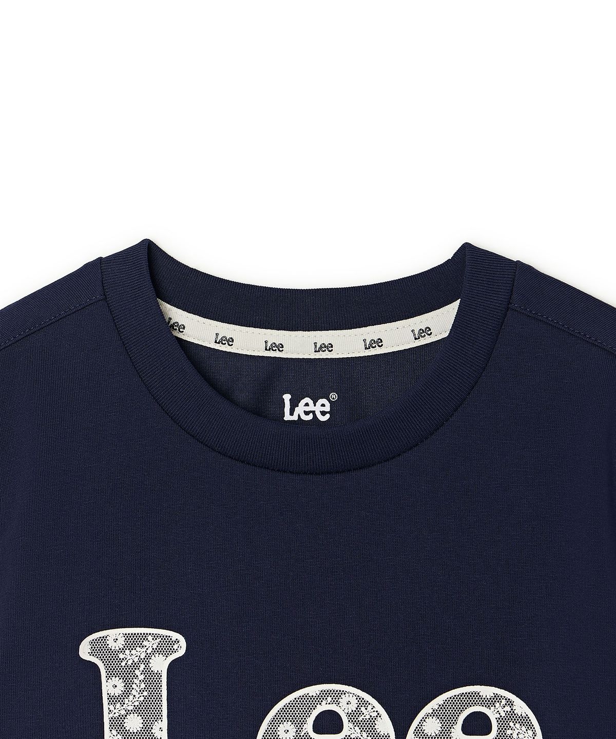 리 키즈(LEE KIDS) 레이스 프린트 티셔츠 네이비 LK2602ST77NA