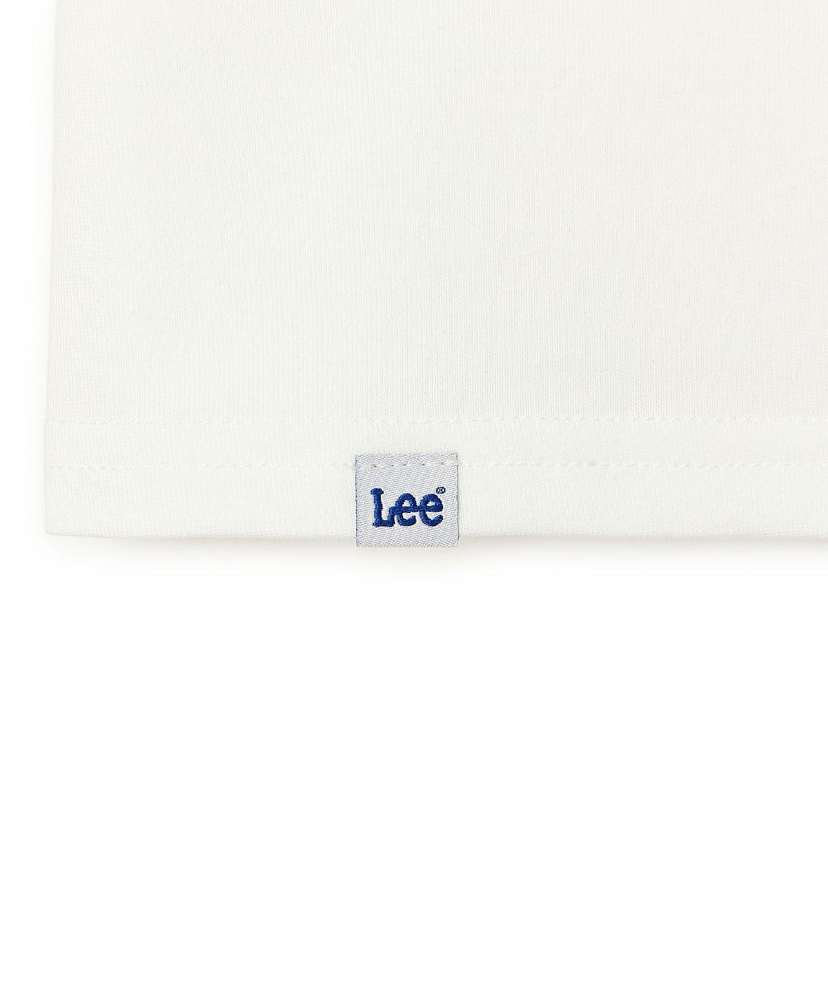 리 키즈(LEE KIDS) 돌고래 그래픽 크롭 티셔츠 화이트 LK2602ST76WH