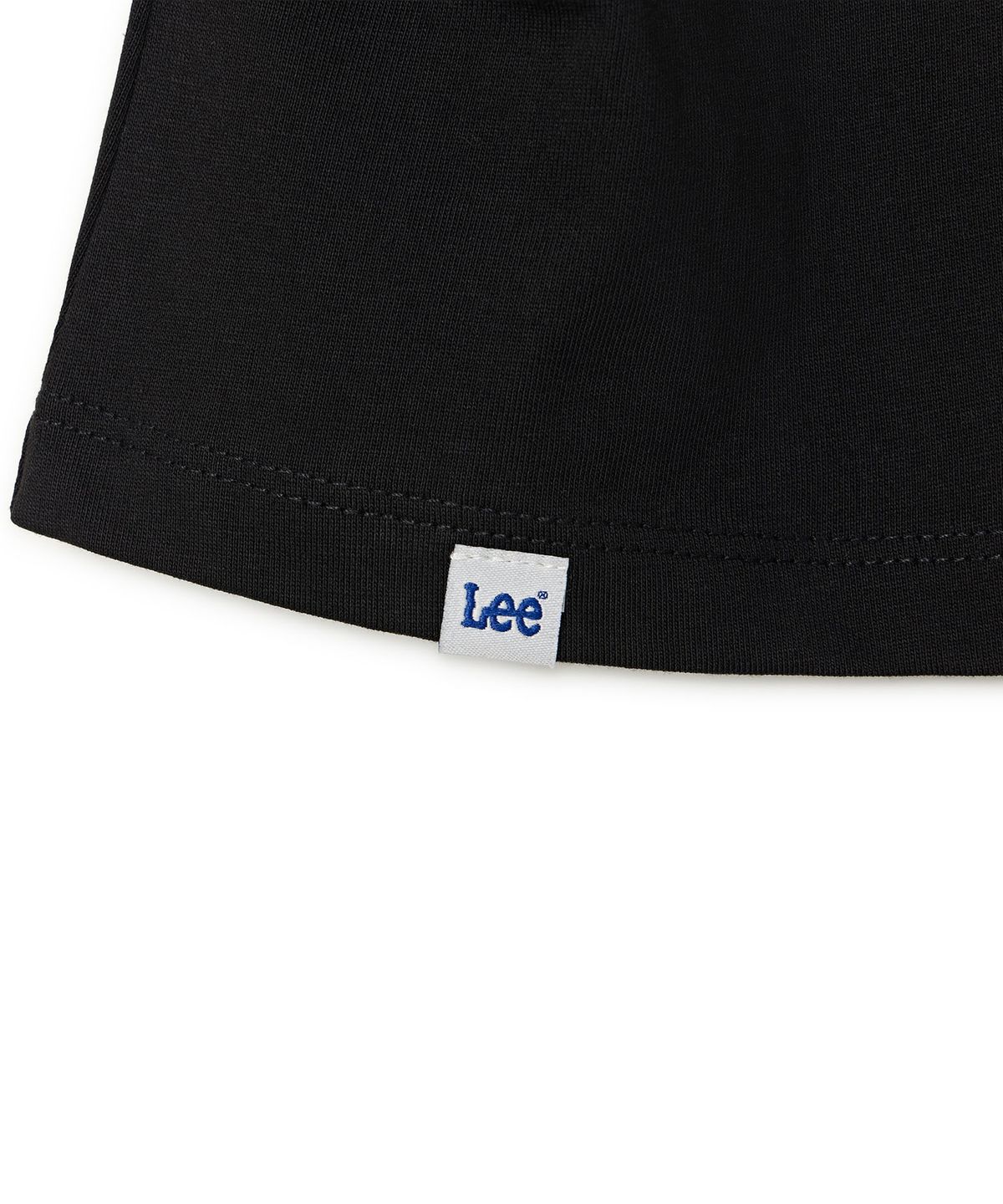 리 키즈(LEE KIDS) 디저트 그래픽 셔링 티셔츠 블랙 LK2602ST75BK