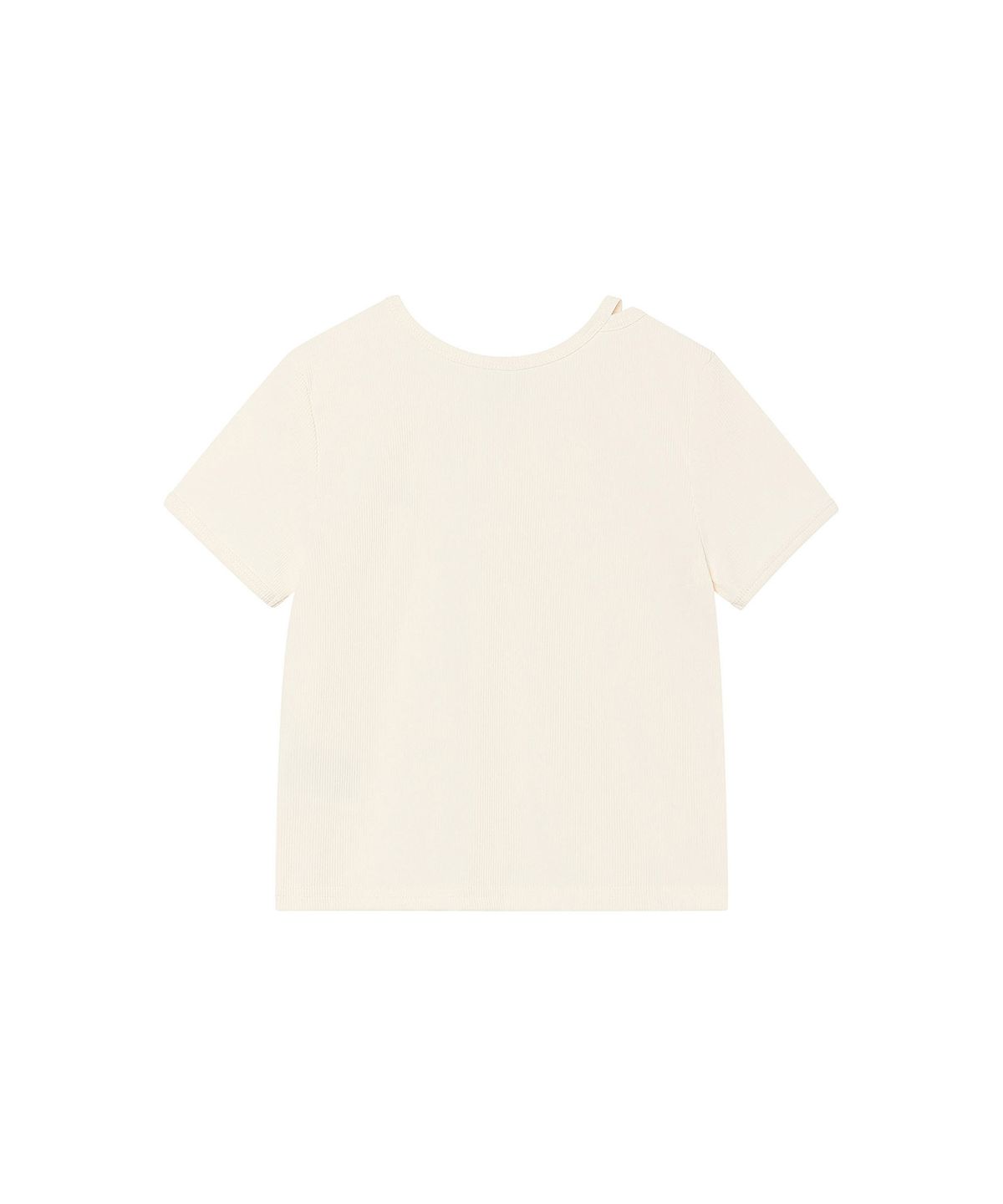 리 키즈(LEE KIDS) 어깨 절개 디테일 반팔티셔츠 아이보리 LK2602ST72IV