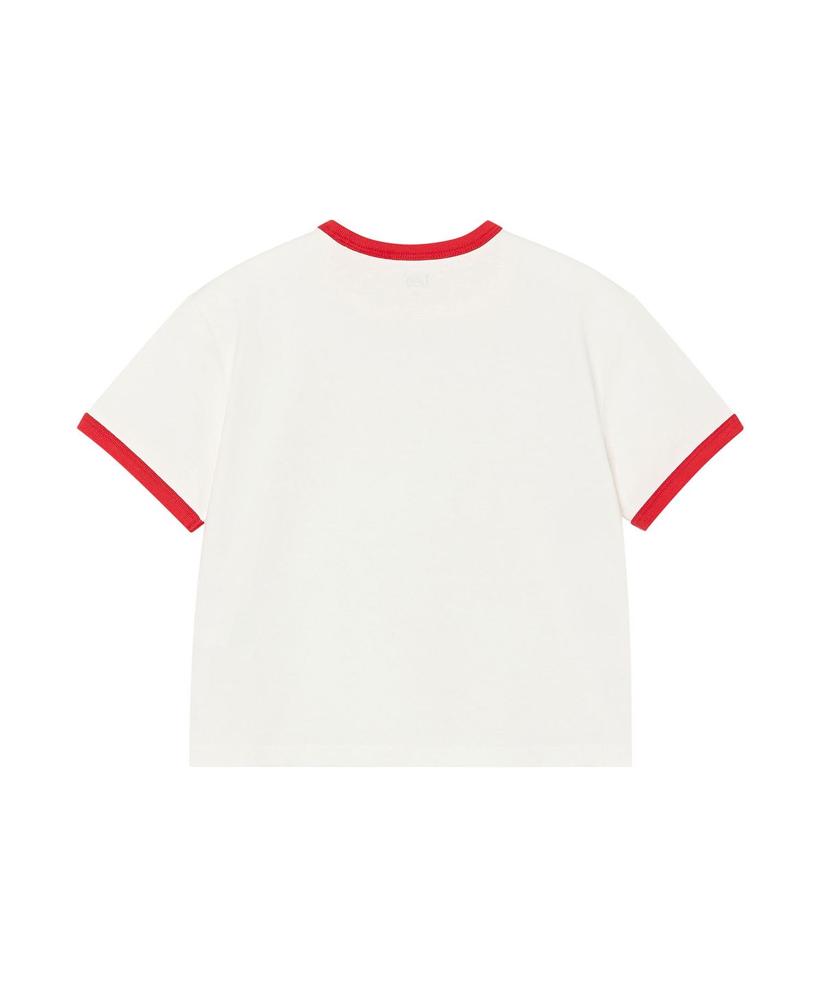 리 키즈(LEE KIDS) 하트 로고 링거티셔츠 레드 LK2602ST71RD
