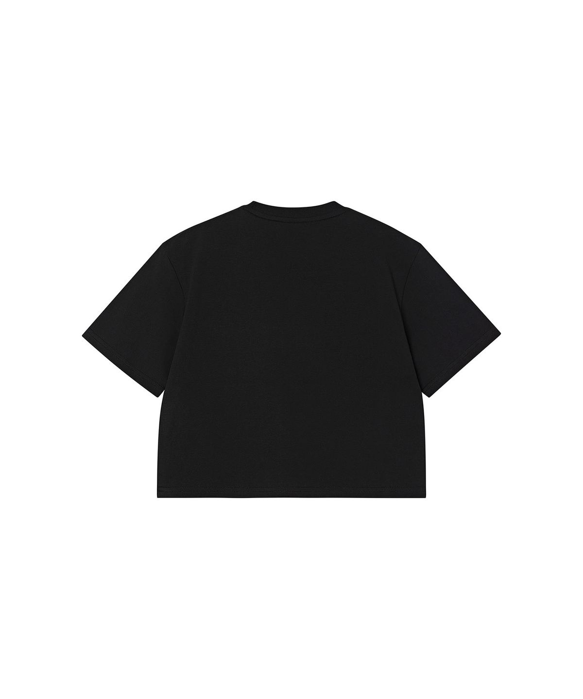 리 키즈(LEE KIDS) 에센셜 빅트위치 크롭티셔츠 블랙 LK2602ST70BK