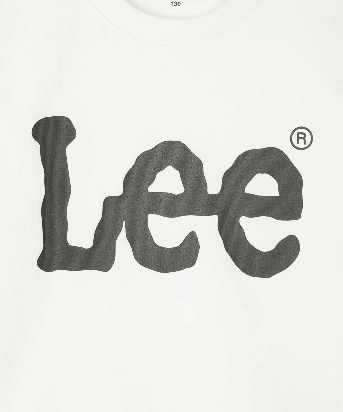 리 키즈(LEE KIDS) 에센셜 빅트위치 크롭티셔츠 화이트 LK2602ST70WH