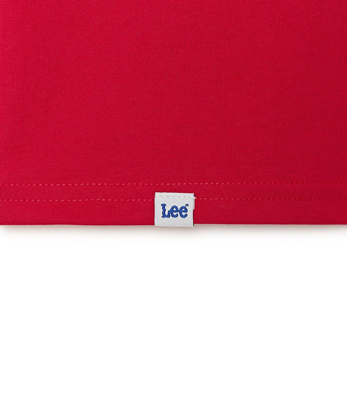 리 키즈(LEE KIDS) 챔피온 백프린트 반팔 티셔츠 레드 LK2602ST63RD