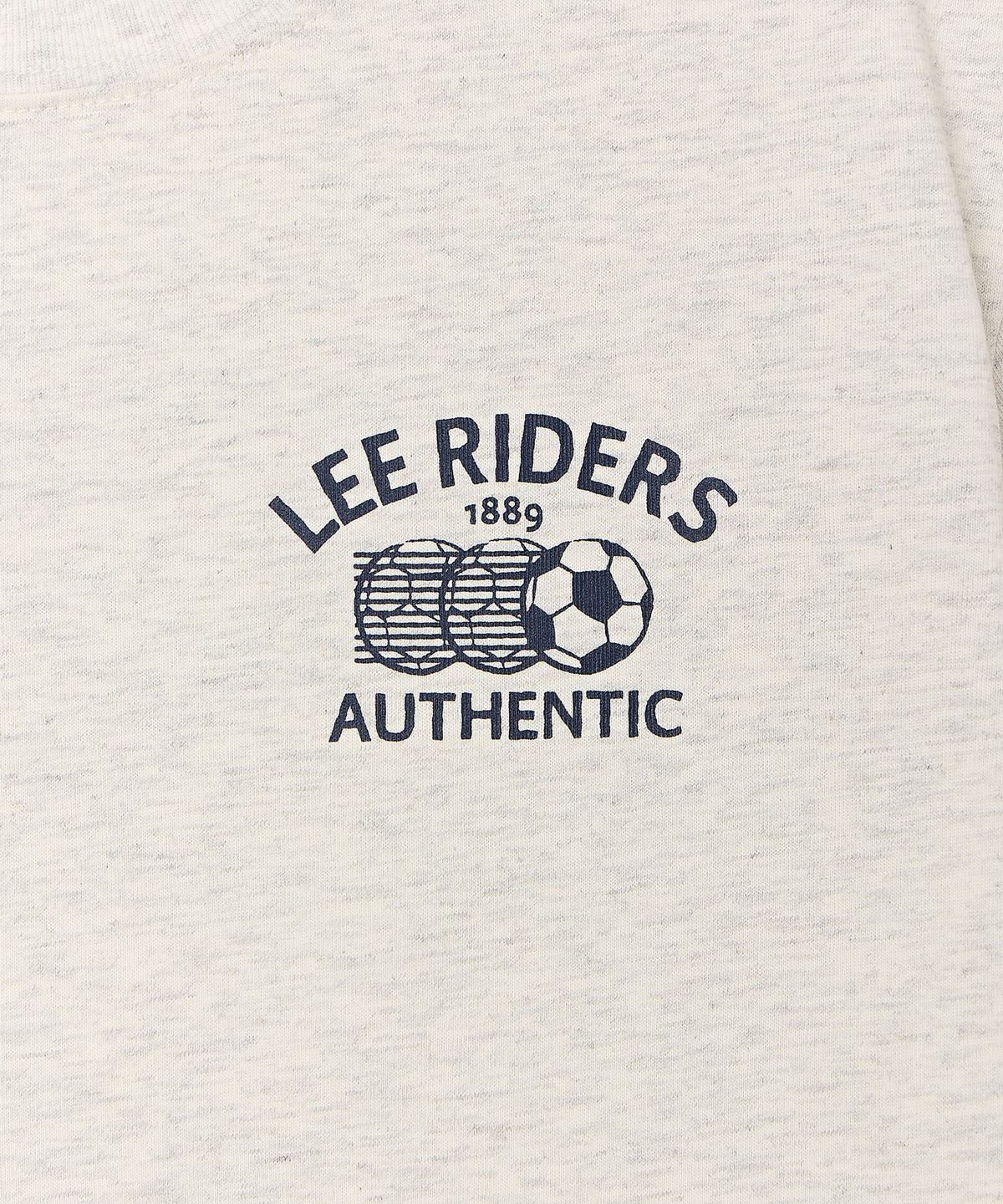 리 키즈(LEE KIDS) 챔피온 백프린트 반팔 티셔츠 오트밀 LK2602ST63OT