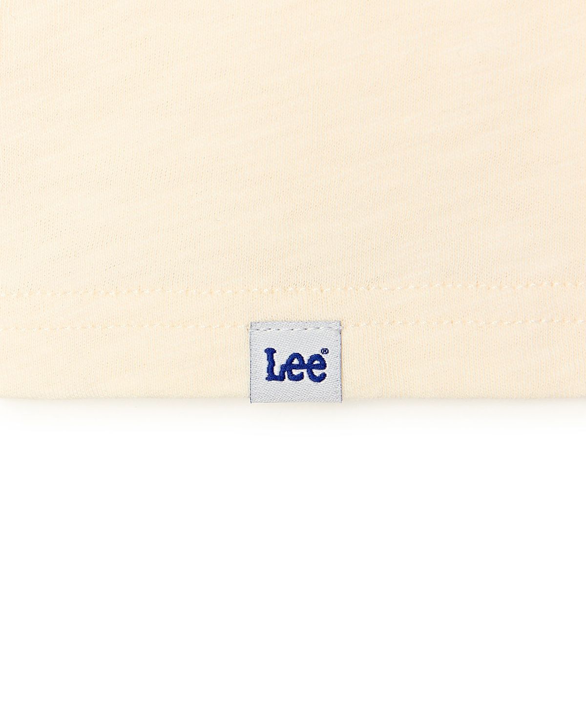 리 키즈(LEE KIDS) 챔피온 면슬럽 반팔 티셔츠 아이보리 LK2602ST62IV