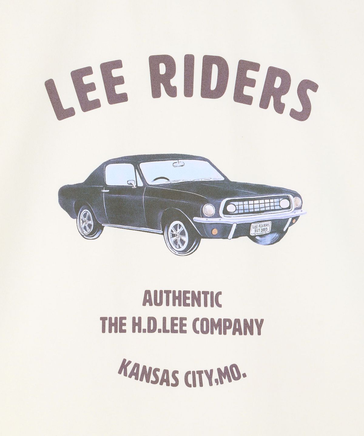 리 키즈(LEE KIDS) 소로나 올드카 그래픽 티셔츠 라이트옐로우 LK2602ST61LY