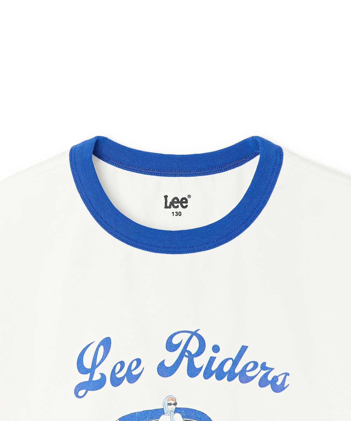 리 키즈(LEE KIDS) 소로나 올드카 그래픽 티셔츠 블루 LK2602ST60BL