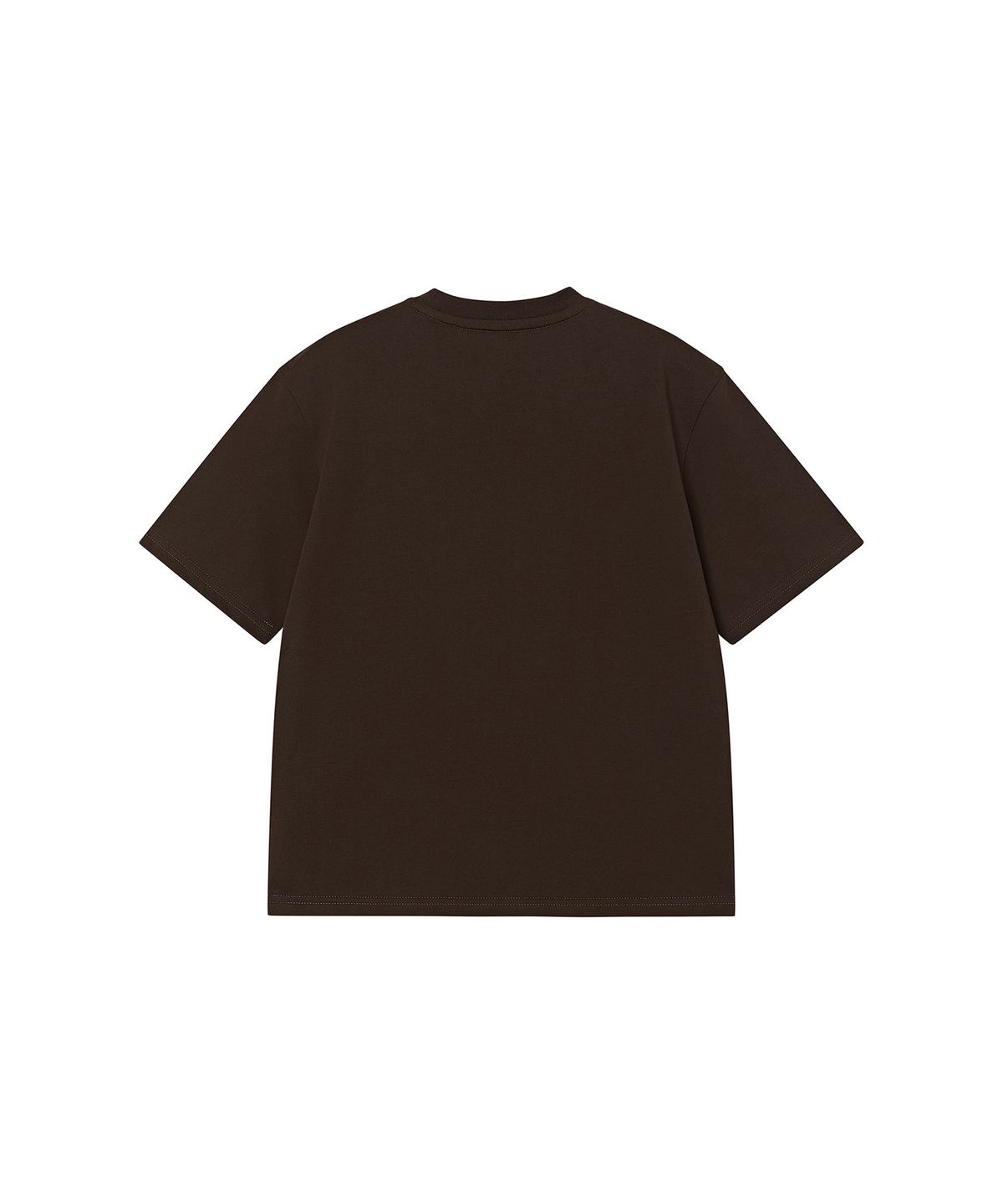 리 키즈(LEE KIDS) 크레용 아플리케 빅로고 티셔츠 브라운 LK2602ST49BR
