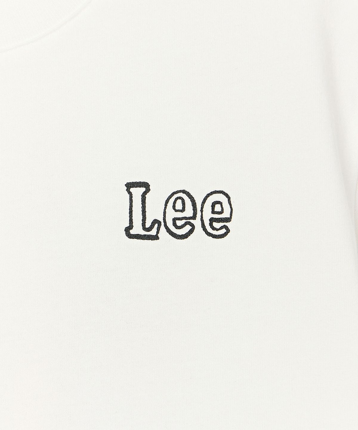 리 키즈(LEE KIDS) 크레용 베어LEE 백그래픽 티셔츠 화이트 LK2602ST48WH