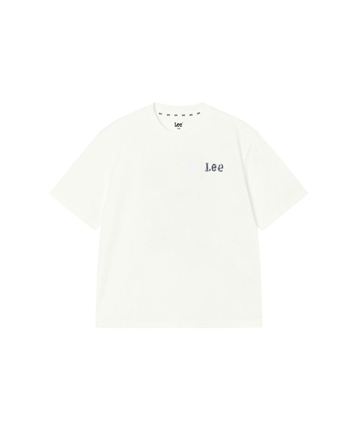 리 키즈(LEE KIDS) 크레용 모자 아트웍 반팔티셔츠 화이트 LK2602ST46WH