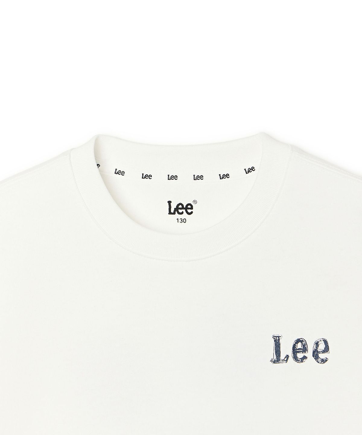 리 키즈(LEE KIDS) 크레용 모자 아트웍 반팔티셔츠 화이트 LK2602ST46WH
