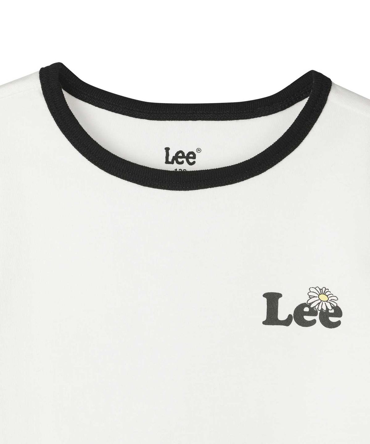 리 키즈(LEE KIDS) 데이지 리본 백그래픽 링거티 화이트 LK2602ST45WH